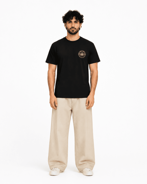 OSO Squadron Black Oversized T-Shirt